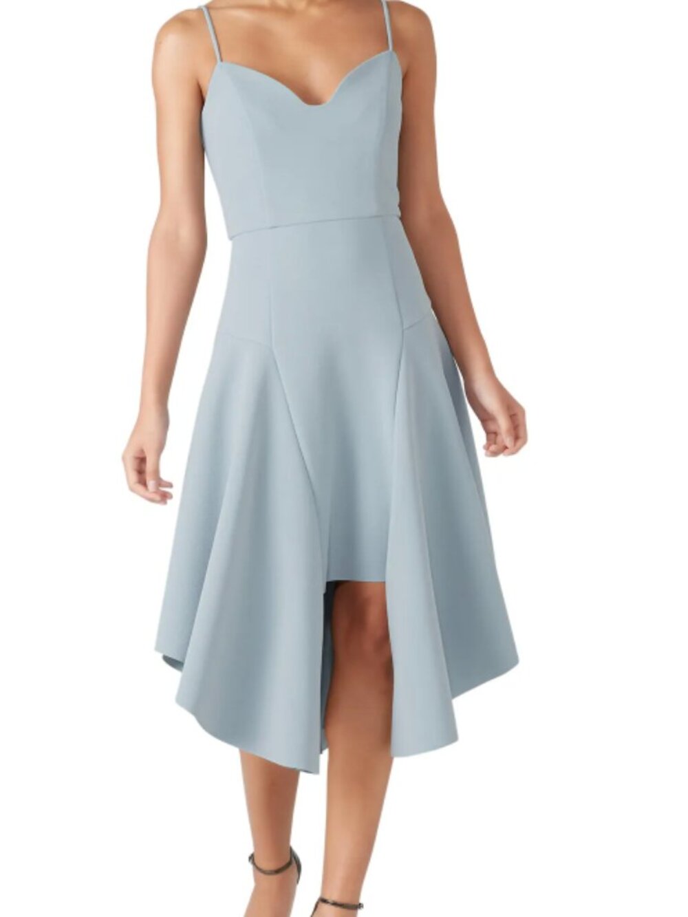 NEW Asymmetrical Sky Blue Dress NWOT​